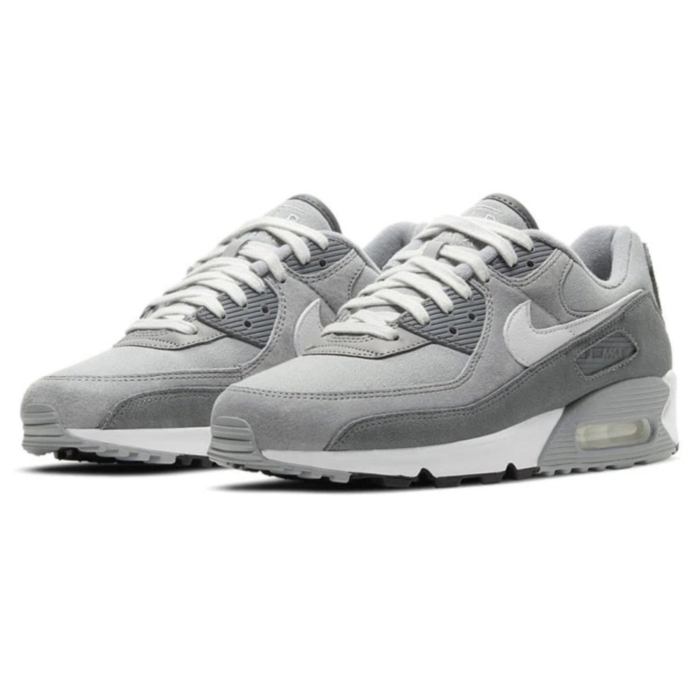 Nike Air Max 90 Mens Grey White Casual Lifestyle Shoes Size 15 DA1641-001